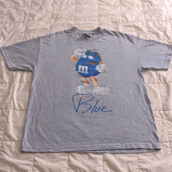 Blue M&M Tee - Picture 2 of 3